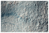 Crater in Terra Cimmeria with Gullies