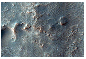 Terby Crater Surroundings