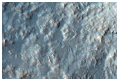 Western Ejecta of Zumba Crater