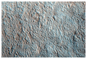 Central Structure of Milankovic Crater