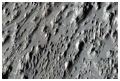 Layer Exposure in Crater North of Meridiani Planum