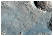 Layered Ejecta from Large Crater in Arcadia Planitia
