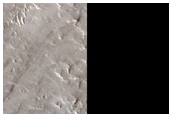 Eroded Pitted Materials on Floor 90-Kilometer Diameter Impact Crater