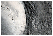 One to Two Kilometer Diameter Impact Crater in Arcadia Planitia