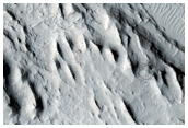 Layered Terrain between Aeolis and Zephyria Plana