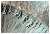 Fresh 3-Kilometer Diameter Rayed Crater on Preexisting Crater Terrace