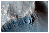 Elliptical Impact Crater