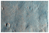 Possible Olivine-Rich Terrain in a Crater in Noachis Terra