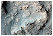 Crater in Icaria Planum