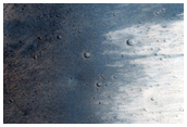 Fresh 8-Kilometer Diameter Impact Crater near Vistula Valles