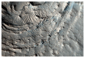 Thermally Anomalous Impact Crater on Flow from Hrad Vallis