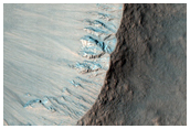 Fresh 2-Kilometer Diameter Impact Crater Northwest of Hellas Planitia