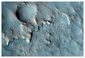 Crater with Fan Intersected by Channel
