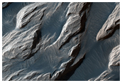 White Rock Landform in Pollack Crater
