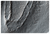Tongue-Shaped Flow Feature in Hellas Planitia