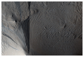 Slope Streak South of Olympus Mons