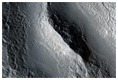 Valleys on the Ejecta Blanket from Cerulli Crater