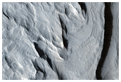 Layered Mound in a Crater