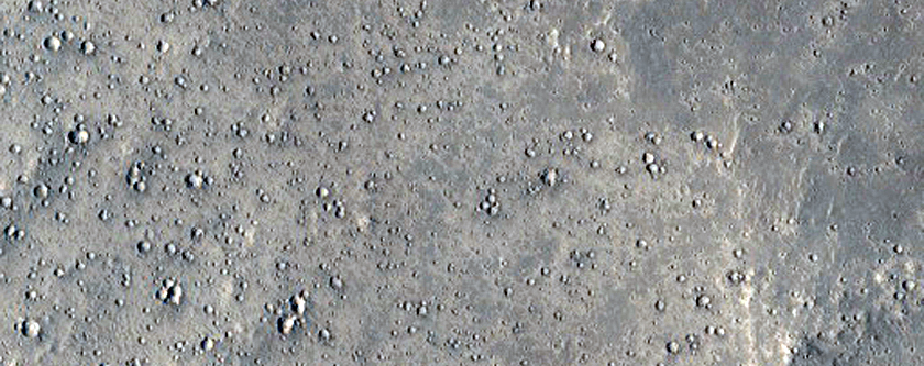 Ray Segment Originating from Corinto Crater