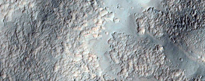 Fresh 6-Kilometer Diameter Crater with Gullied Slopes