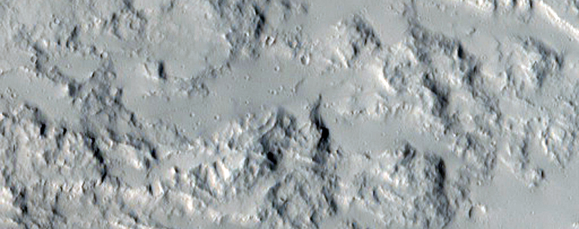 East Olympus Mons Basal Scarp