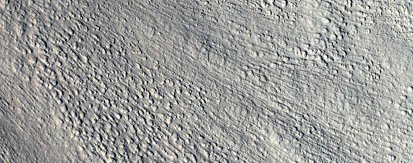 Fresh Impact Crater in Utopia Planitia