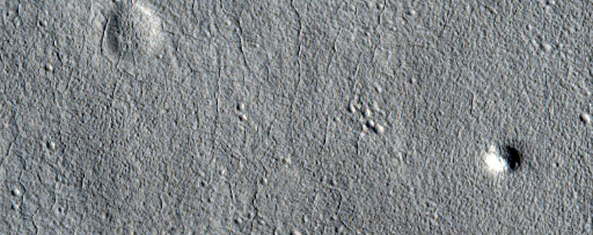 Fresh 500-Meter Nested Impact Crater