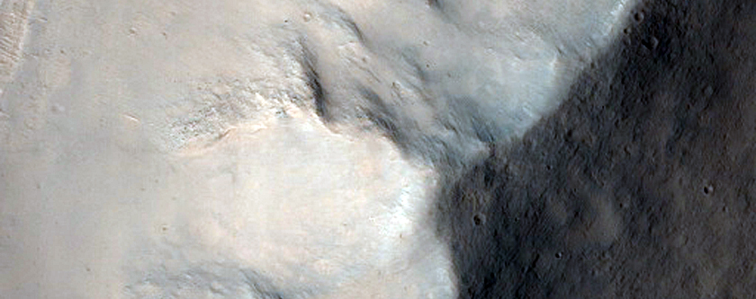 Proposed MSL Landing Site in Gale Crater