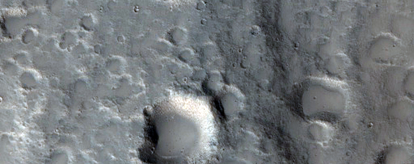 Head of Rille East of Hecates Tholus