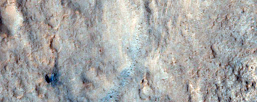 Terraces at Base of Massifs and Talus in Southern Isidis Region Rim