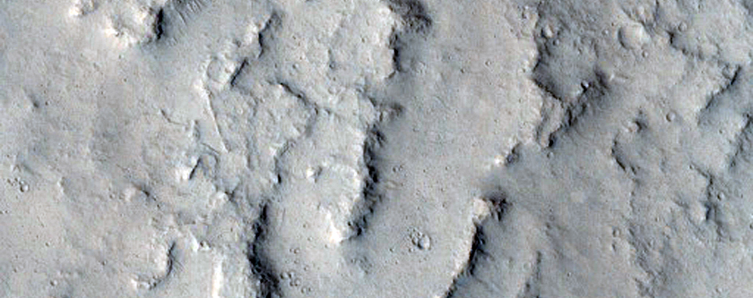 Unnamed Channel Reach East of Juventae Chasma