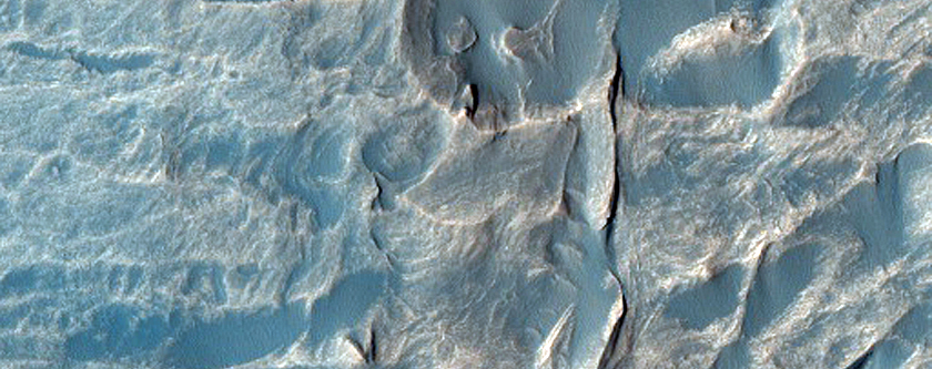 Survey Layering and Faulting in Melas Chasma Layered Deposits