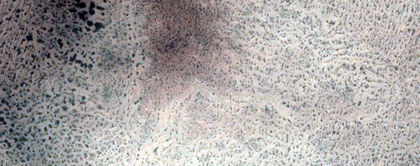 Captivant imatge osteoforme captada pel radar SHARAD a la regi polar