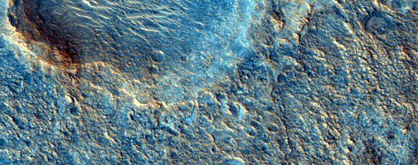 Mesa West of Mawrth Vallis