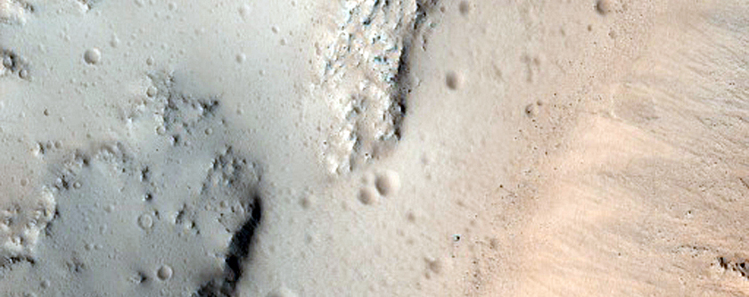Unusual and Pristine Crater Morphology