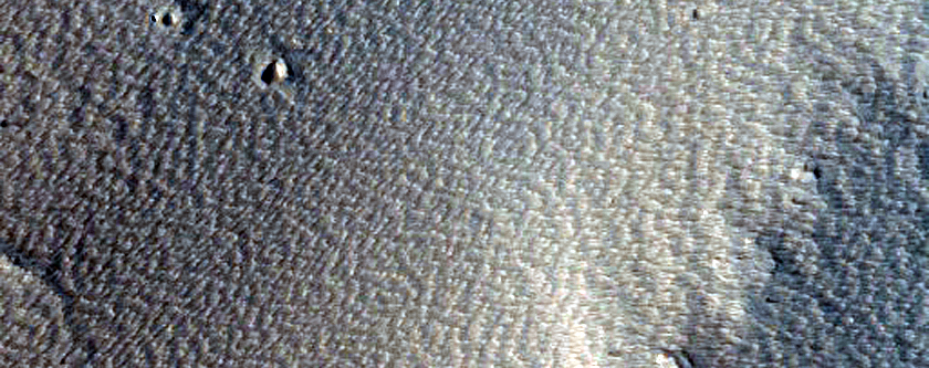 Candidate New Impact Site Formed between October 2003 and January 2009