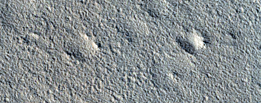 Nilosyrtis Region Dichotomy Boundary Scarp or Crater