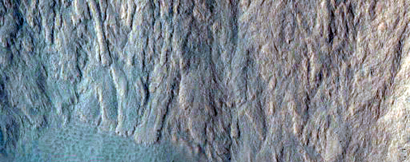 Potential Currently-Active Gullies in Fresh Crater