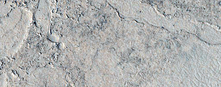 Flow Textures in Elysium Planitia
