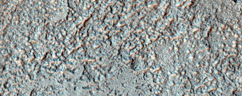 Rocky Deposit That Appears to Emanate from Warrego Valles Channel