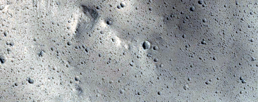 Well-Preserved 8 Kilometer Diameter Impact Crater with Central Peak