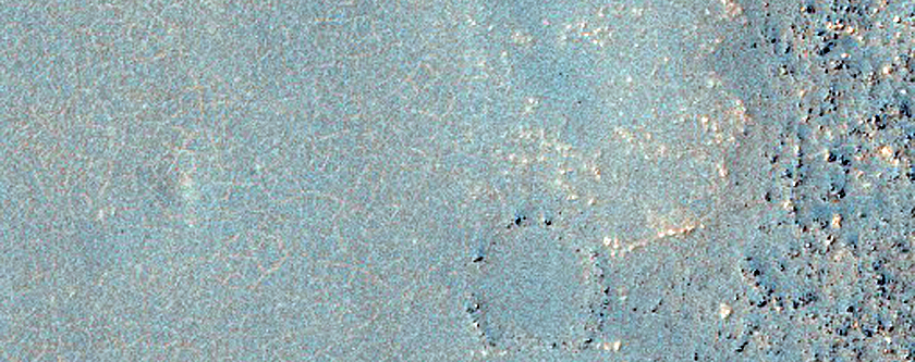Layered Sinuous Ridge in Argyre Planitia