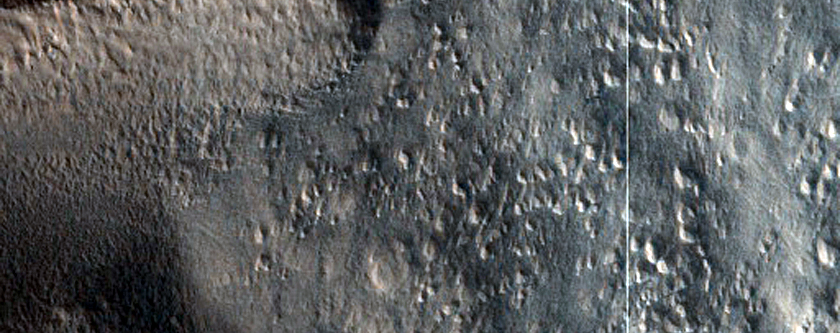 Nilosyrtis Dichotomy Boundary Scarp or Crater