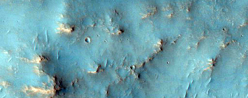 Bakhuysen Crater Ejecta