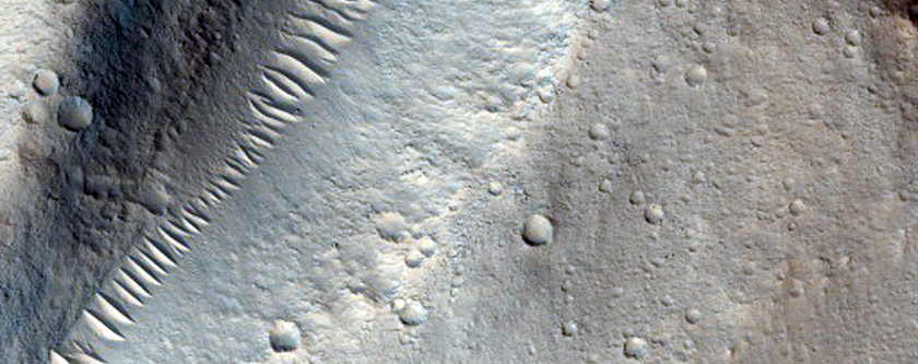 Channel Meander in Ares Vallis Region