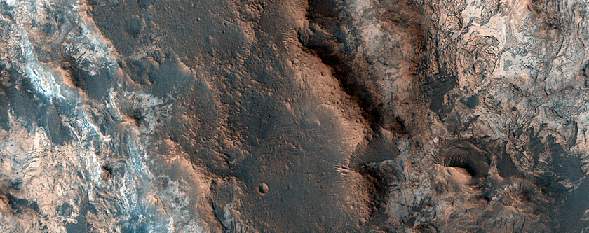 Inverted Terrain in the Mawrth Vallis Region