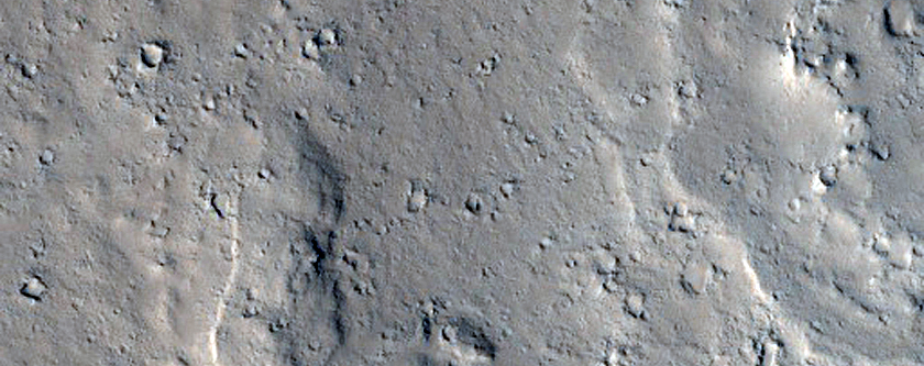 Terraces around Edge of Marte Vallis Cut by Water or Lava