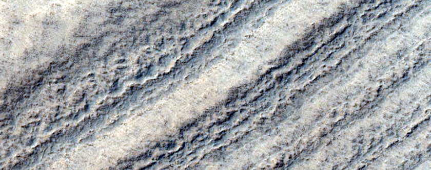 Faulting in South Polar Layered Deposits