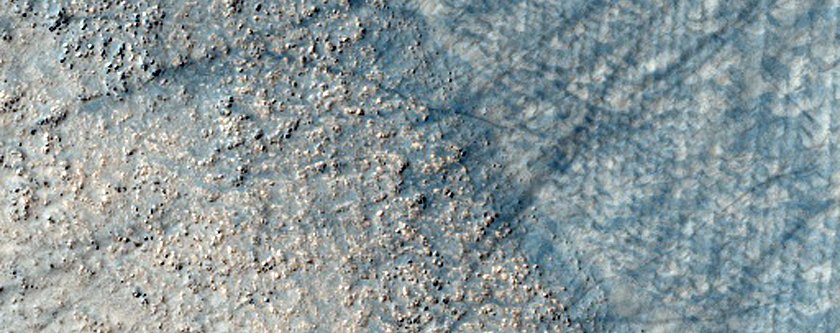 Layered Sinuous Ridge in Argyre Basin