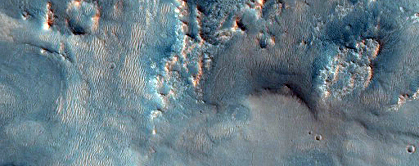 Possible Olivine-Phyllosilicate Outcrop in Nili Fossae